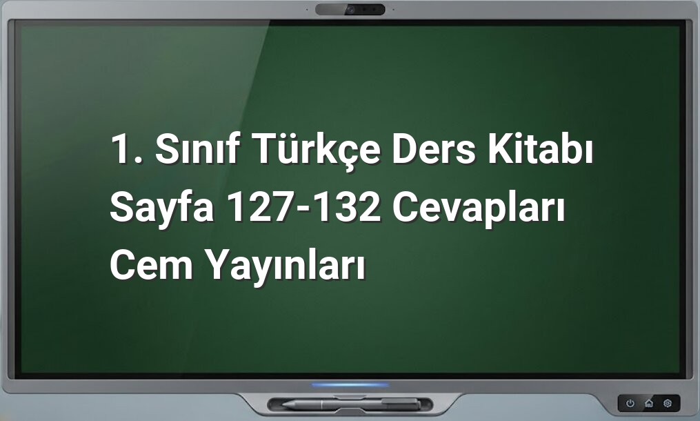 1. Sınıf Türkçe Altın Kılıç ve Kitap