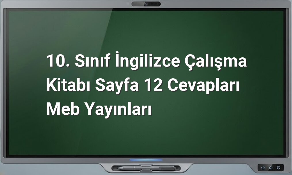 İngilizce diyalog tamamlama etkinliği