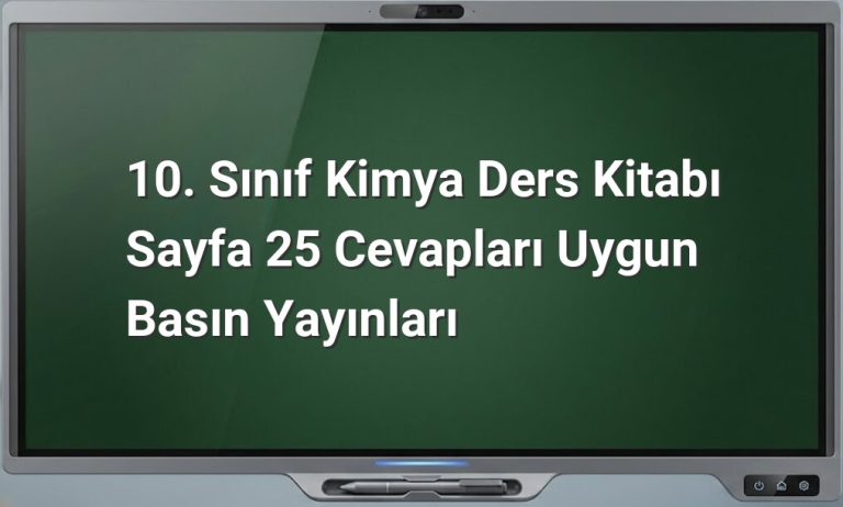 Kimya yasaları ve yaşam standartları