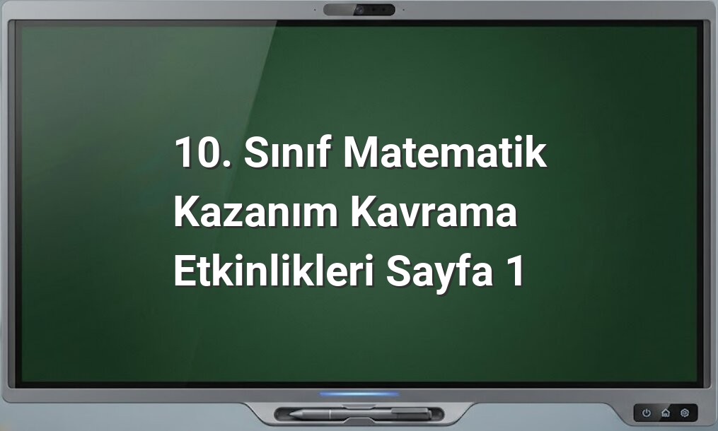 10. Sınıf Matematik Etkinlikleri