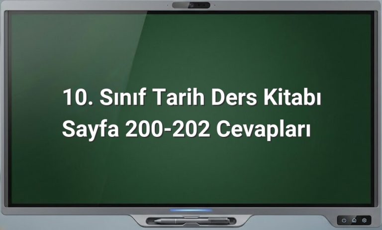 Tarih 7. Ünite Cevapları