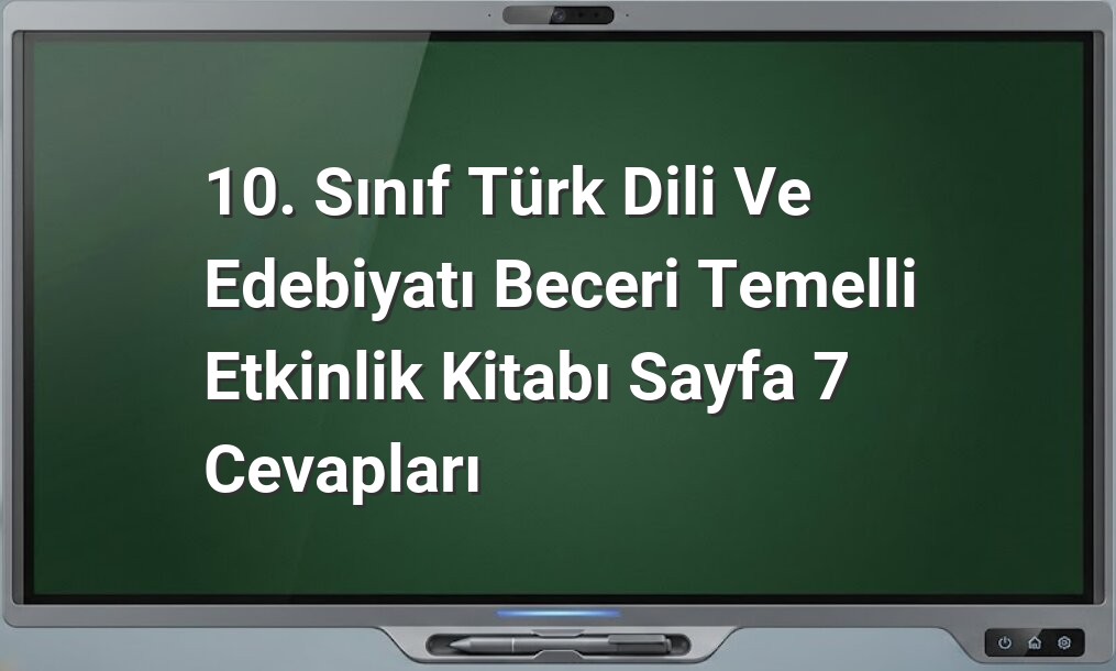 Türk Dili ve Edebiyatı etkinlikleri