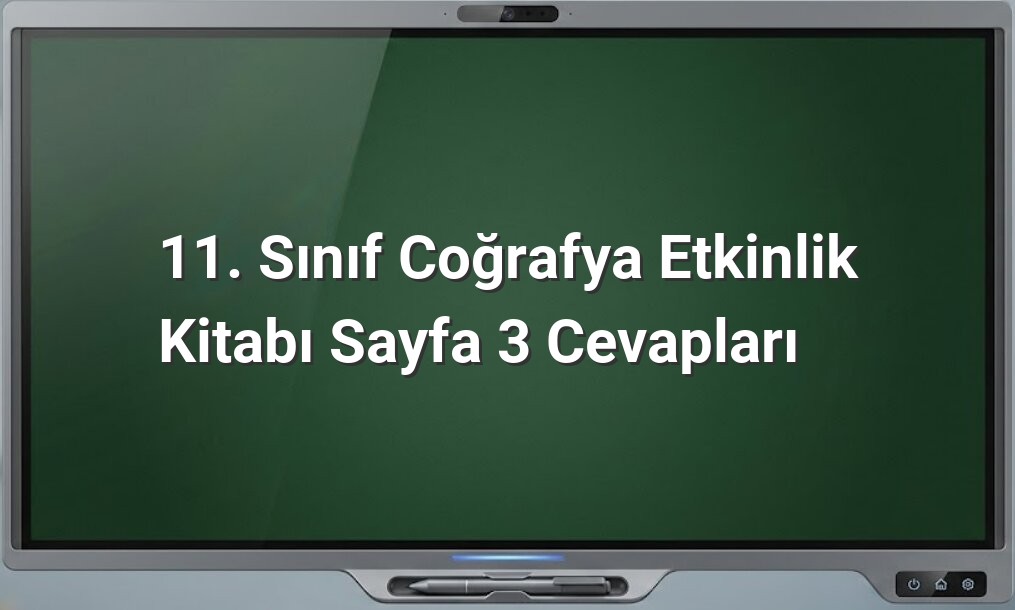 11. Sınıf Coğrafya Biyomlar