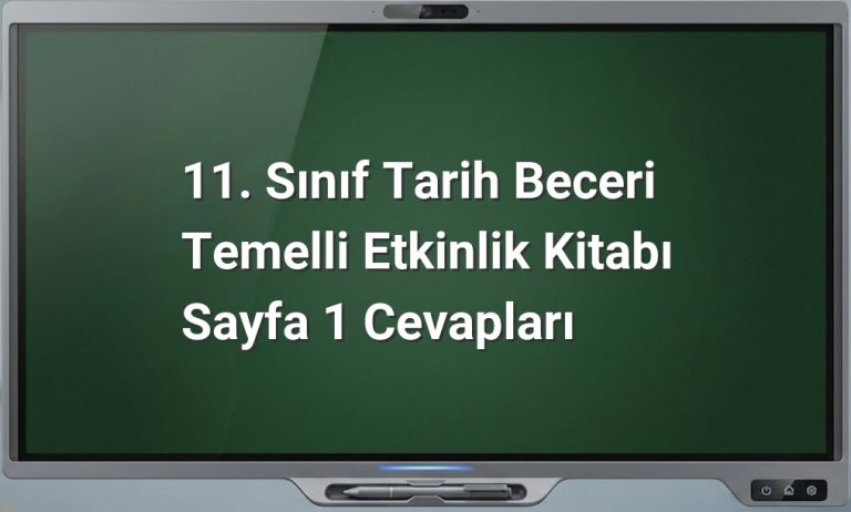 11. sınıf tarih etkinlik kitabı