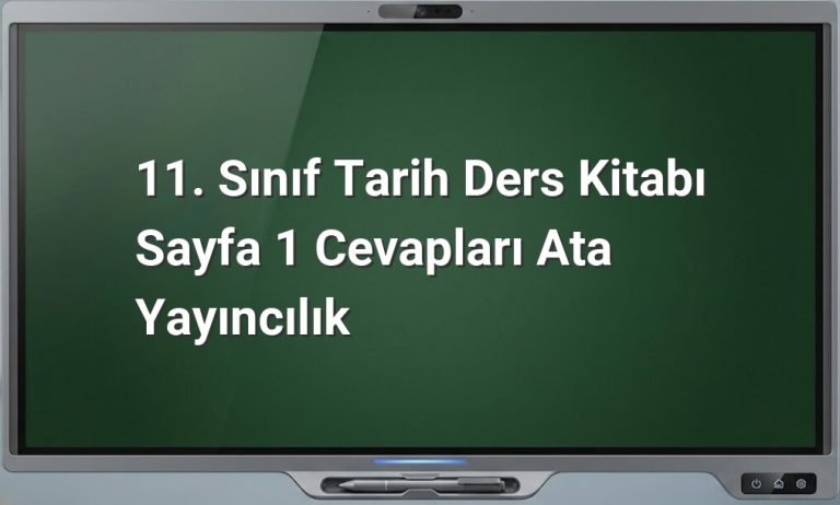 11. sınıf tarih dersi