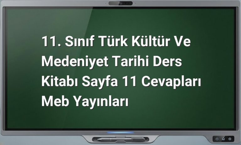 Türk Kültür ve Medeniyet Tarihi