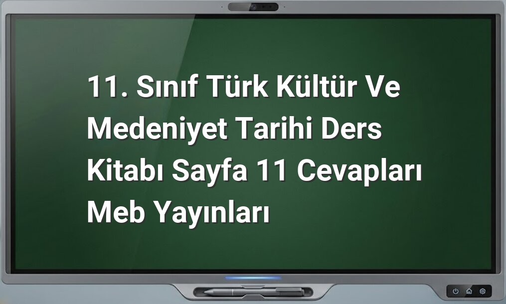 Türk Kültür ve Medeniyet Tarihi