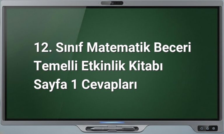 12. sınıf matematik etkinlikleri