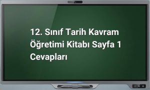 Tarih Kavram Öğretimi