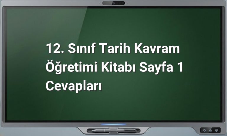 Tarih Kavram Öğretimi