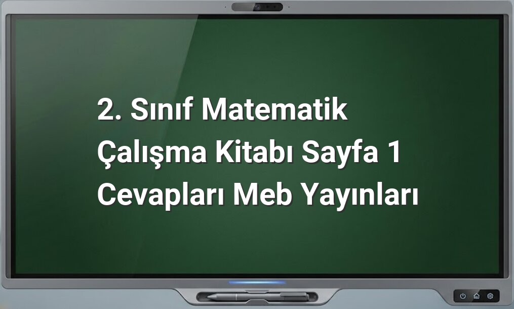 2. sınıf matematik çalışma kitabı