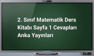 2. Sınıf Matematik Sayfa 1