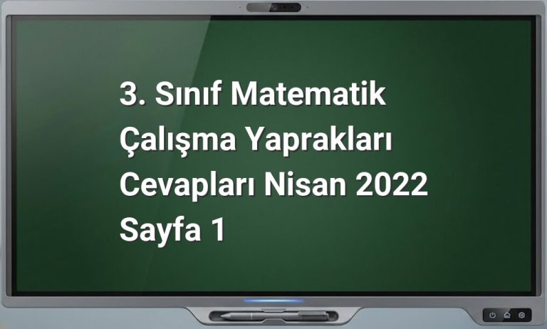 3. sınıf matematik çalışma yaprakları