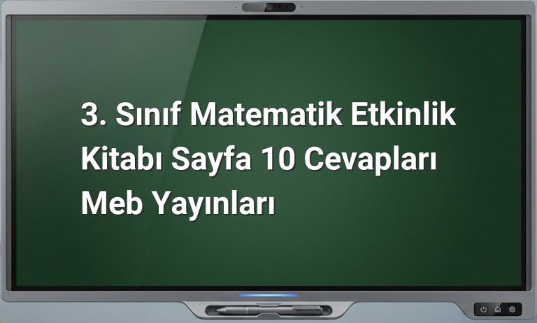 3. sınıf matematik etkinlikleri