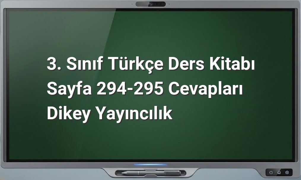 3. Sınıf Türkçe Tema Sonu Değerlendirme