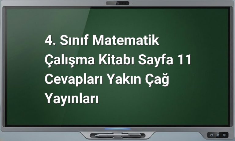 Dört Basamaklı Sayılar