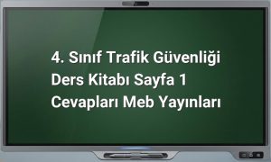 4. Sınıf Trafik Güvenliği