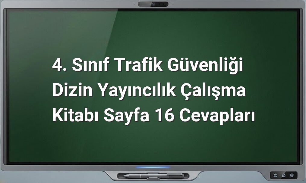 Trafik Güvenliği Sloganı