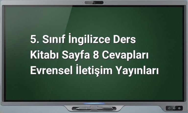 5. sınıf ingilizce saat soruları