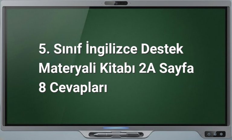 5. Sınıf İngilizce selamlaşma ifadeleri