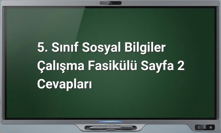 5. Sınıf Sosyal Bilgiler bulmaca