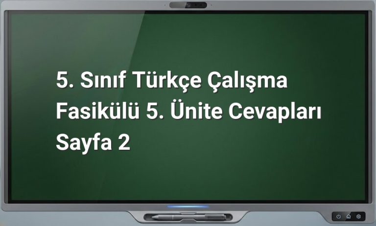 5. Sınıf Türkçe Deyim Eşleştirme