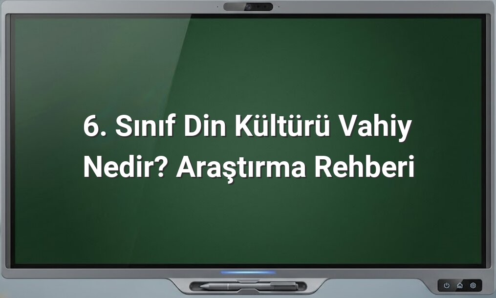 Vahiy nedir, vahiyin amacı