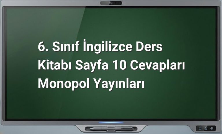 6. Sınıf İngilizce zamanı ifade etme