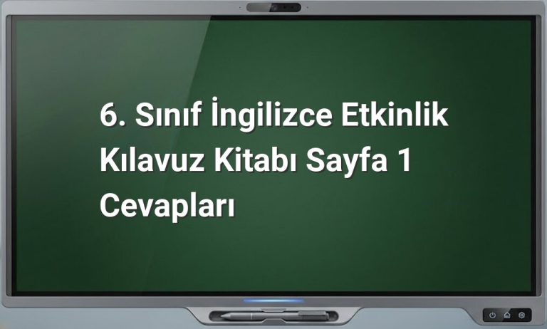 İngilizce prosedür aşamaları