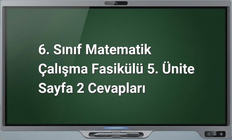 6. sınıf matematik açılar