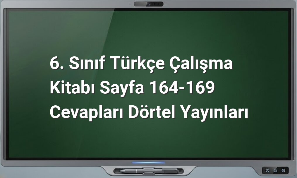 Dünya'daki iklimler etkinlik cevapları