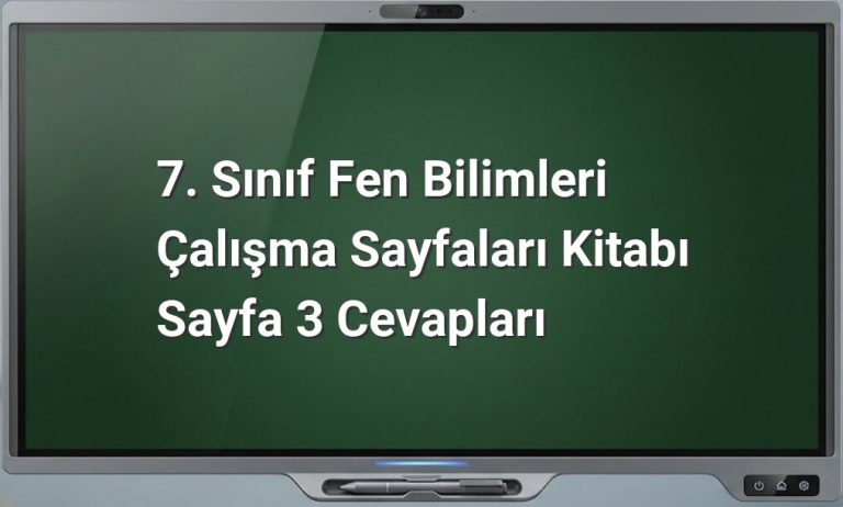 7. Sınıf Fen Bilimleri Elektrik Devre Elemanları