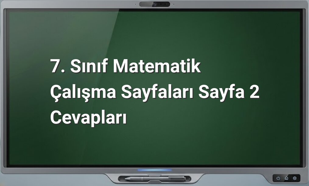 7. Sınıf Matematik Açıortay