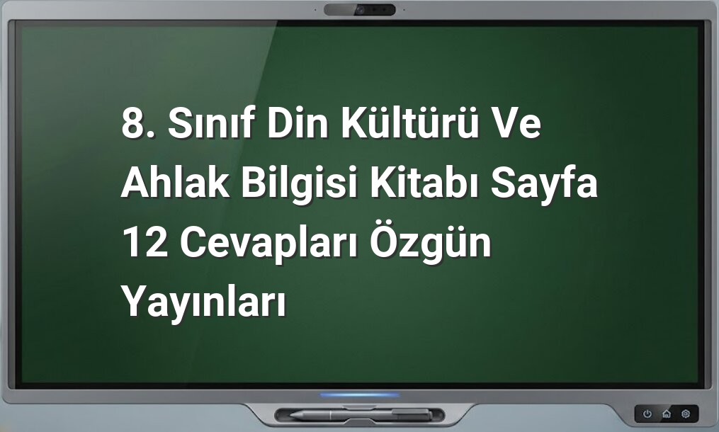 Evrendeki düzenin önemi