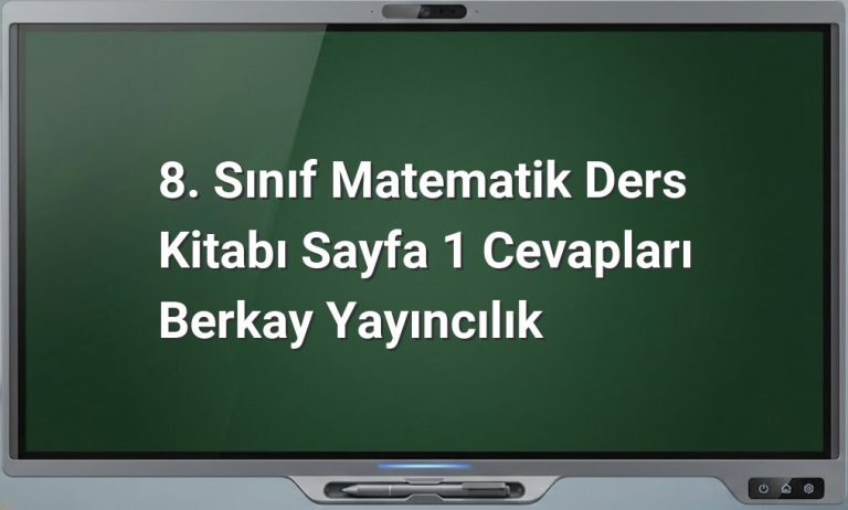8. sınıf matematik başlangıç