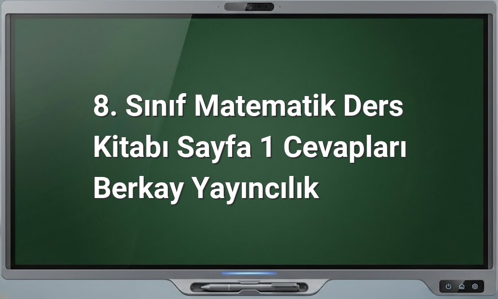 8. sınıf matematik başlangıç