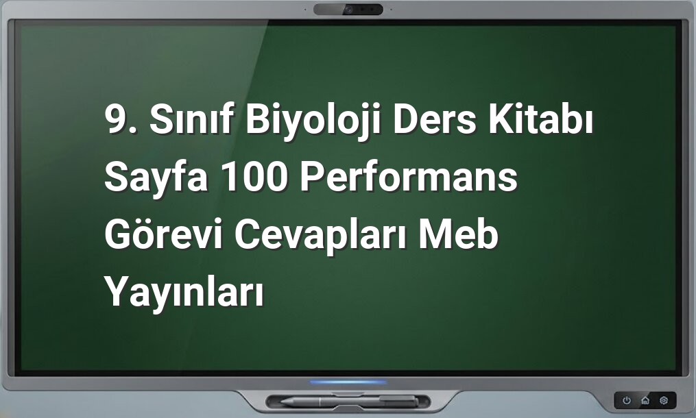9. Sınıf biyoloji hücre modeli