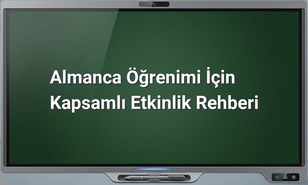 Almanca etkinlikleri