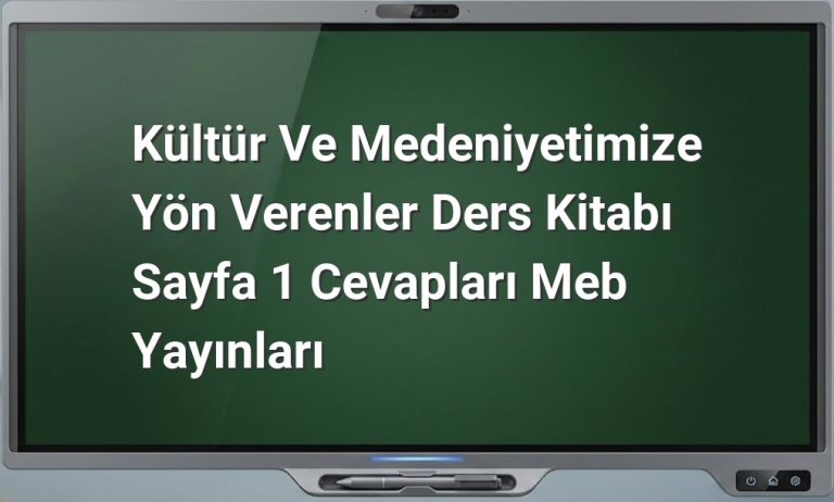Kültür ve Medeniyet